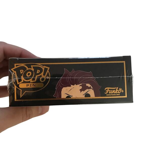 Funko POP New In Box 23 Demon Slayer Anime Tanjiro Kamado Enamel Pin - Picture 8 of 8